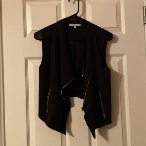Black vest w/ many great details by Naked Zebra